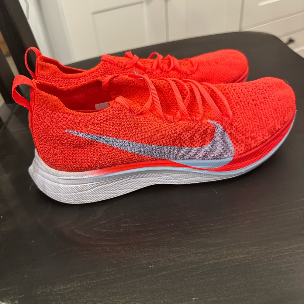 Nike Red and White Athletic Shoes